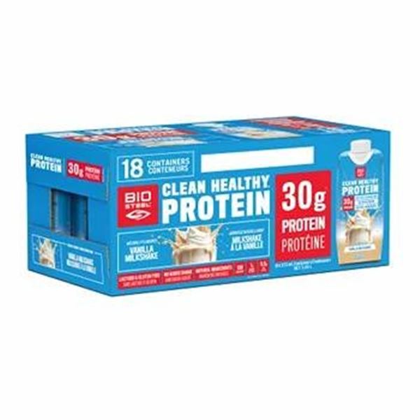 BioSteel Vanilla Milkshake Protein 18 x 325mL