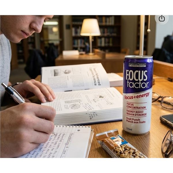 Focus Factor Focus + Energy Drink 12-Pack