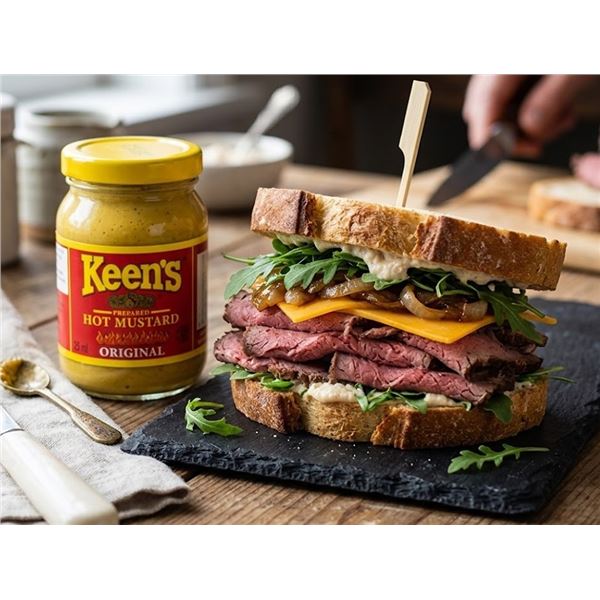 Keenâ€™s Original Hot Mustard 100ml