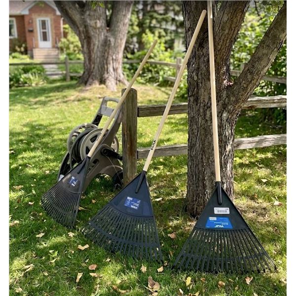 RONA and VALU+ Poly Leaf Rakes, 3pcs
