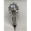Image 4 : Ladies 1.0 Carat Brilliant Cut Solitaire Cluster Top Ring Size 7