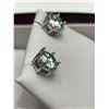 Image 3 : $1975.00 - 4.00 CT TW GRA CERTIFIED ROUND BRILLIANT CUT STUD EARRINGS