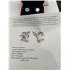 Image 5 : $1975.00 - 4.00 CT TW GRA CERTIFIED ROUND BRILLIANT CUT STUD EARRINGS