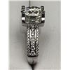 Image 2 : $3275.00 - 5.00 CT GRA CERTIFIED ROUND BRILLIANT CUT MOISSANITE RING