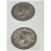 Image 4 : 1943 Canada Silver 25 Cent Coins, Lot of 4