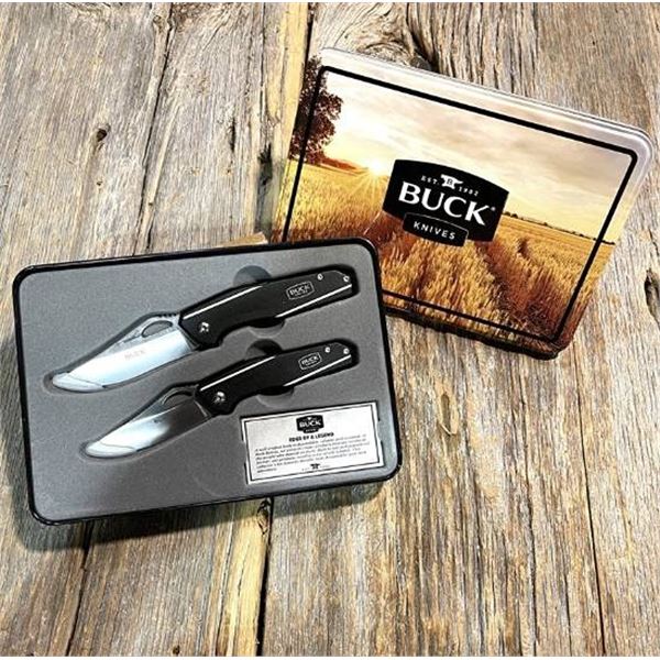 Buck Knives 246 & 247 Liner Lock Combo Set