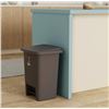 Image 1 : Lot of 5 Rubbermaid Step-On Trash Cans !NO LIDS!