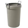 Image 1 : Lot of 8 Rubbermaid 32 Gallon Animal Stopper Trash Can !NO LIDS!