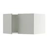 Image 1 : White Over the fridge kitchen Cupboard 36x18x24" - May not be exact as stock photo