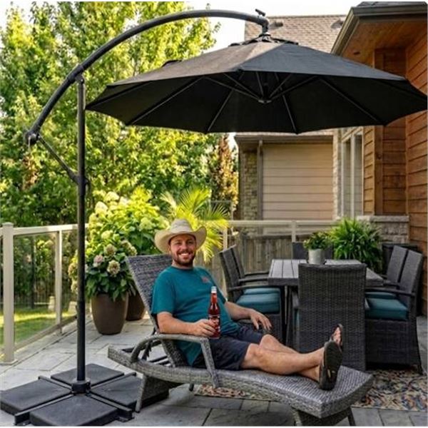 CorLiving PPU-400-U Patio Umbrella