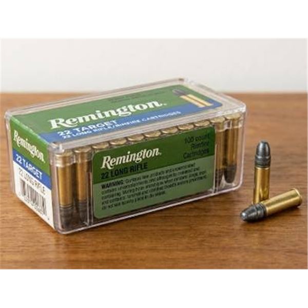 Remington .22 LR Target Ammunition 100 Rounds