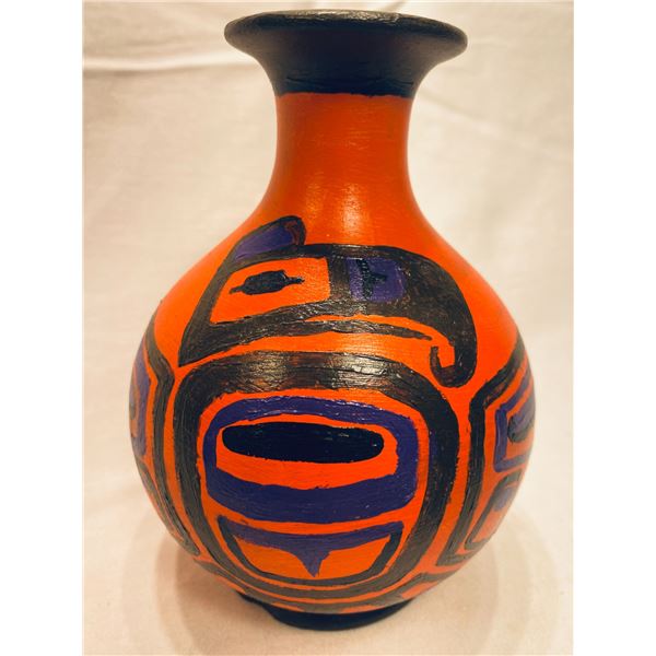 Costal Art ‘Bird’ Painted Ceramic Signed Moonshine 1995