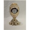 Image 1 : Japanese Movement Fancy Egg Clock Diamonds?