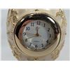 Image 3 : Japanese Movement Fancy Egg Clock Diamonds?