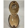 Image 4 : Japanese Movement Fancy Egg Clock Diamonds?