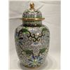 Image 1 : Vintage Cloisonne Brass Pot