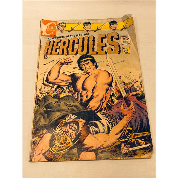 Adventures of the Man-God HERCULES Vintage Comic