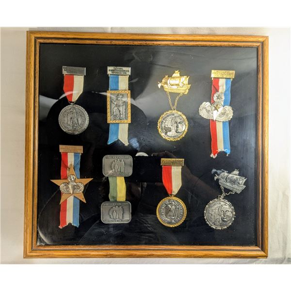 German and American 20th Century Volksmarsch Metals