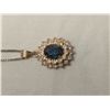 Image 1 : Sterling Silver Womens Chain with Vintage Pendant