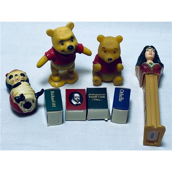 Collection of Vintage Candy and Toys