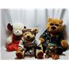 Image 1 : Harley Davidson Stuffed Bear Collection