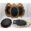Image 5 : Lot of Vintage Mirrors