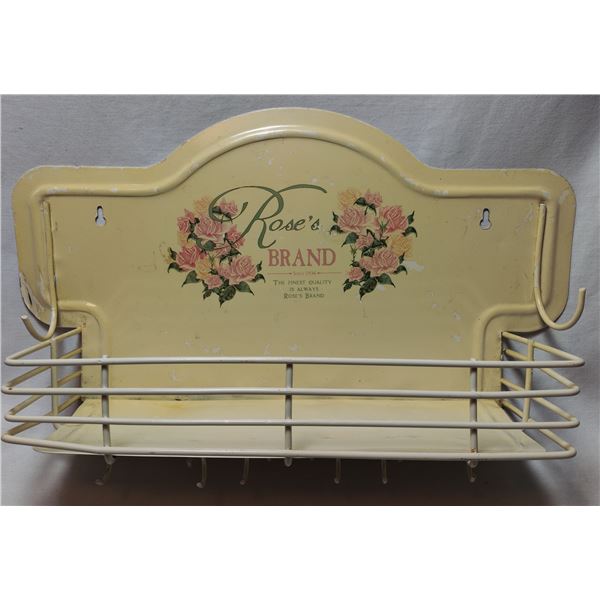 Roses Brand since 1936 Shelves with Hooks