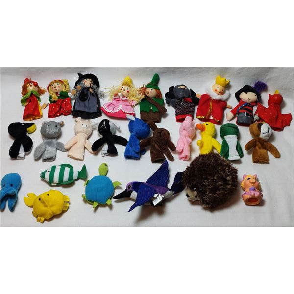 Finger Puppets Lot