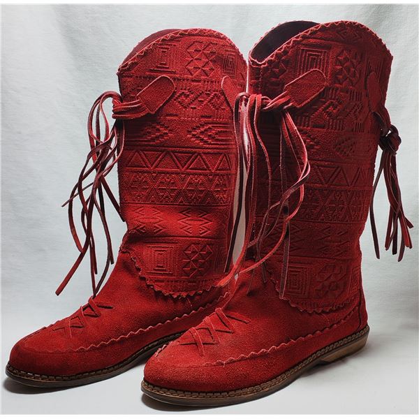 Arnold Churgin Womans Cowboy Boots Handmade in Italy
