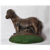 Image 2 : Brass Mule with Calf Statue