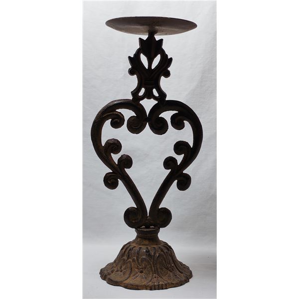 Iron Candle Holder