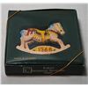 Image 1 : Eaton 1988 Handpainted PIENT A LA MAIN Christmas Ornament