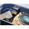 Image 2 : Collection of Vintage 45’s Records and other Electronics