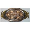 Image 1 : Passover/Seder Copper Jewish Holiday Plate