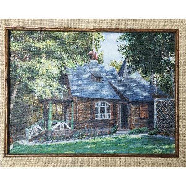 Doukhobor ‘Zuckerburg Island’ Original Guash Painting