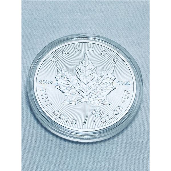 Canadian 2018 Maple Leaf ‘Gold’ Dollar