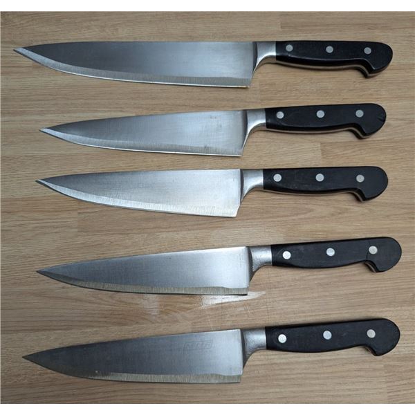 Forged Chef's Knives - Lot of 5