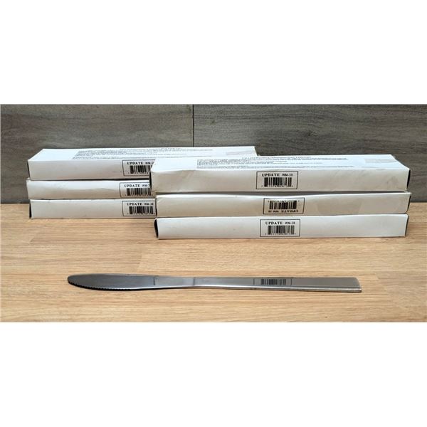 Update Windsor 8" Dinner Knives - Lot of 72 (6 Boxes)