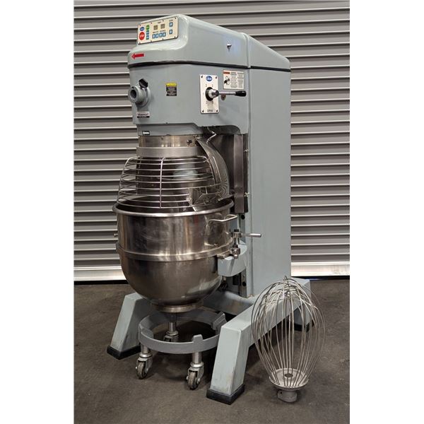 Globe SP80PL 80qt Planetary Mixer w/Wire Whip, Hook & Bowl Dolly