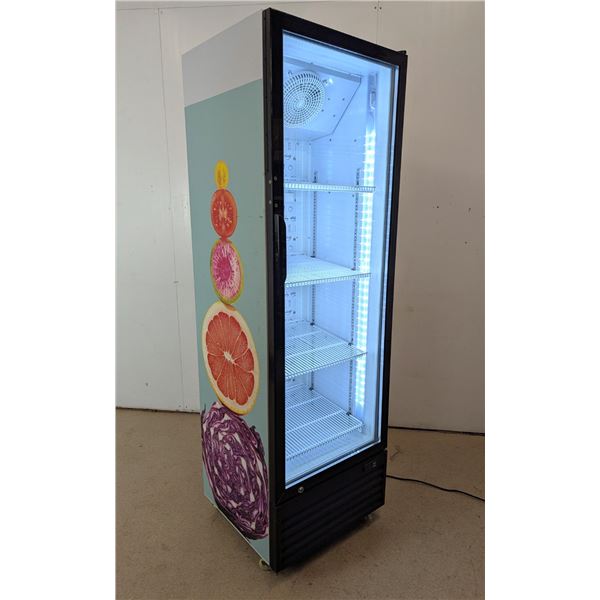 24" Glass Door Upright Cooler