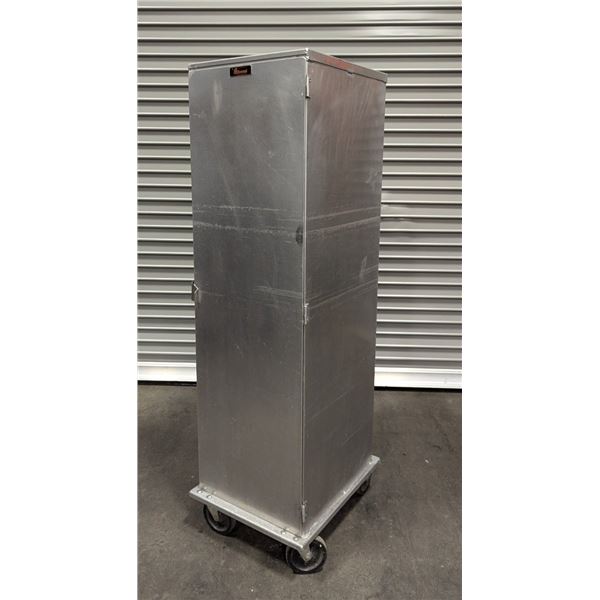 Lockwood Stainless Steel Holding Cabinet On Wheels