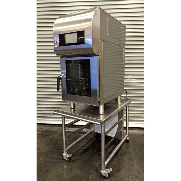 Auto Shaam CTX4-10EVH 10 Pan Half Size Electric Combi Oven w/Ventless Hood