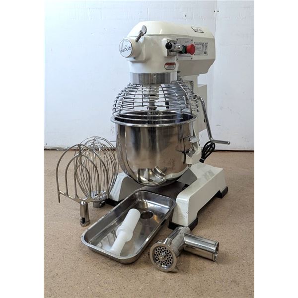 Eurodib M20B 20qt Planetary Mixer w/ Meat Grinder, Whip, Beater & Hook