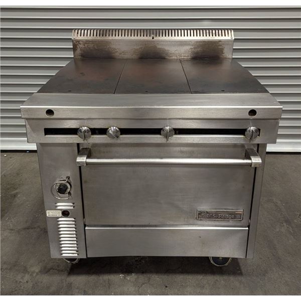 U.S. Range 36" Gas Griddle With Standard Oven