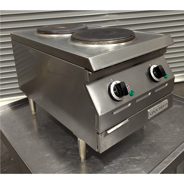 Garland ED-15HSE 15" Two Burner Electric Countertop Hot Plate