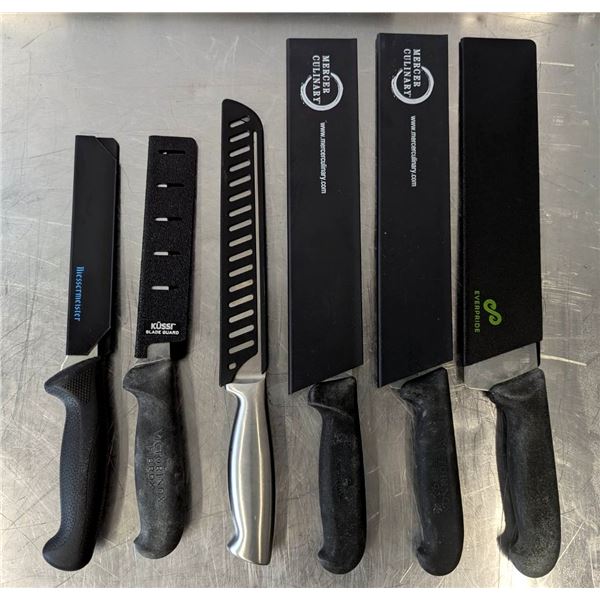 Assorted Knives & Edge Guards - Set of 6 | MS1/FtC