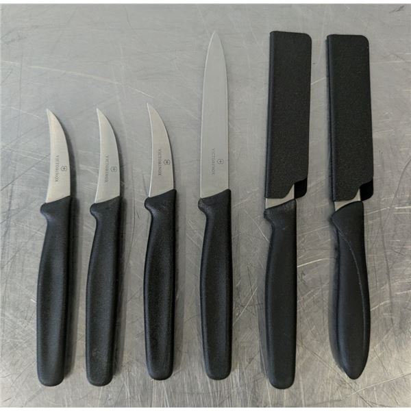 Assorted Paring Knives w/Edge Guards - Lot of 8pcs | MS3/FtC