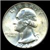 Image 1 : 1946D Washington 25c Quarter Coin Graded PCGS MS65 (COI-5302)