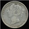 Image 1 : 1882H Canada Newfoundland 20c Silver Hi Grade RARE (COI-6763)