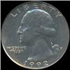 Image 1 : 1992 Washington 25c Quarter Coin Graded GEM (COI-6903)